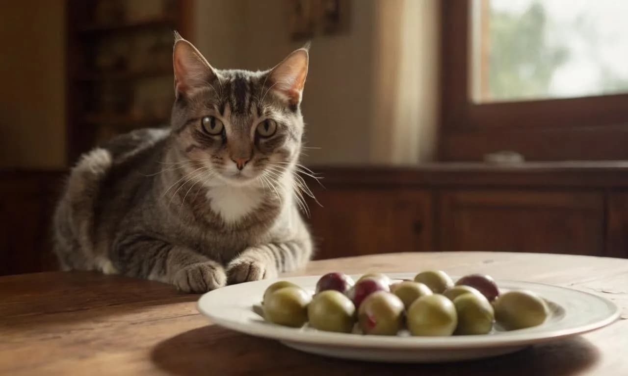 Czy koty mogą jeść oliwki? Sprawdź, co musisz wiedzieć o ich diecie