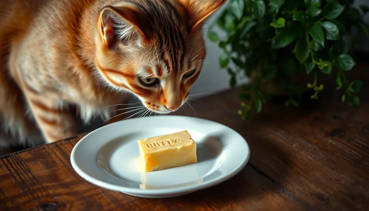 Czy koty mogą jeść masło? Sprawdź, co musisz wiedzieć o diecie kota